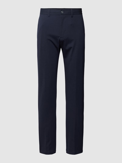 s.Oliver BLACK LABEL Chino met paspelzakken Marineblauw - 2