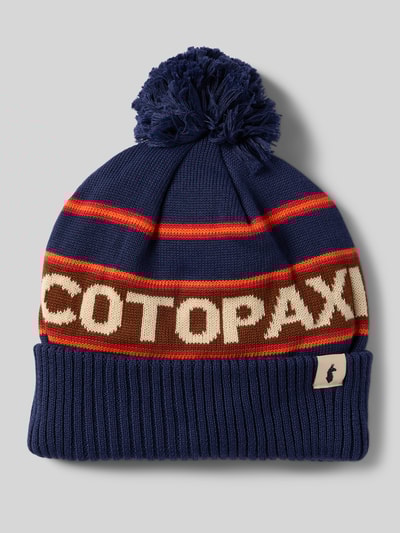 Cotopaxi Beanie met labeldetails Marineblauw - 1