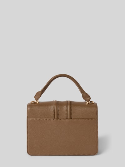 Seidenfelt Tasche mit Strukturmuster Modell 'Roros' Mittelbraun 3