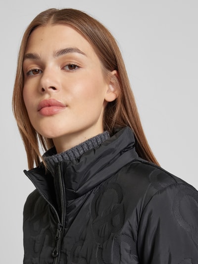 Christian Berg Woman Selection Hybridjacke mit Einsatz aus Scuba und Kapuze Black 3