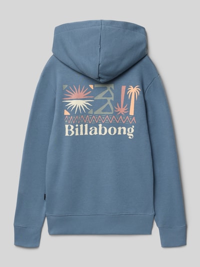 Billabong Hoodie mit Känguru-Tasche Rauchblau 3