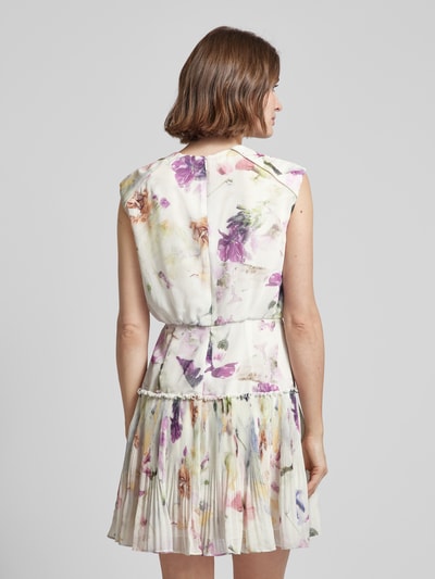 Ted Baker Minikleid mit floralem Muster Modell 'SAINTLY' Offwhite 5