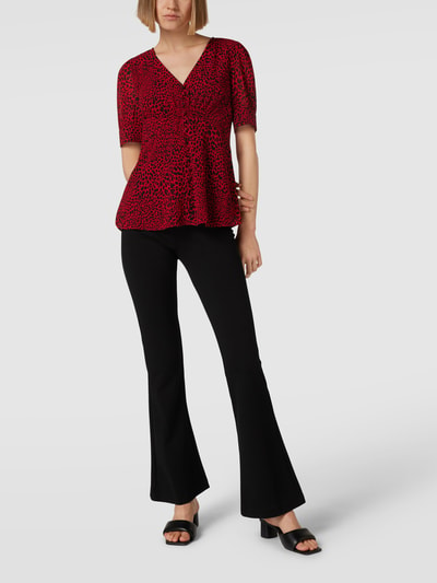 MICHAEL Michael Kors Blouseshirt met dierenprint Rood - 1