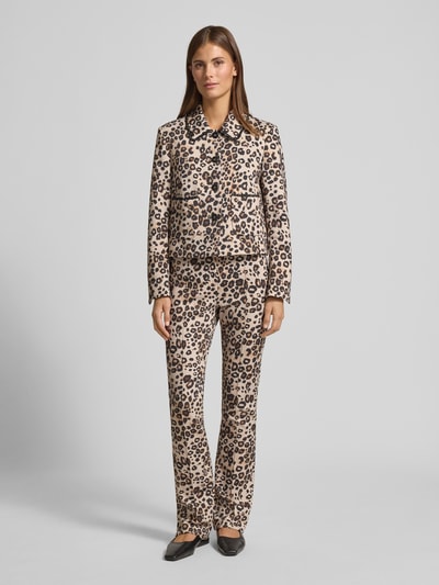 Marc Cain Blazer mit Knopfleiste Camel 1