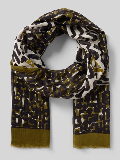 Marc O'Polo Tuch aus Modal-Baumwoll-Mix Khaki 1