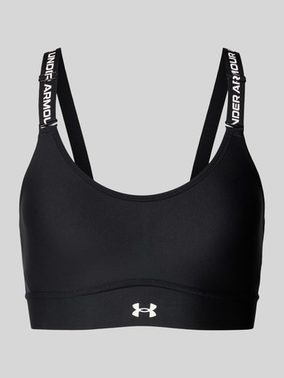 Under Armour Sportbeha met verstelbare bandjes, model 'Infinity' Zwart - 1