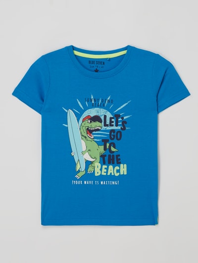 Blue Seven T-Shirt mit Print Royal 1