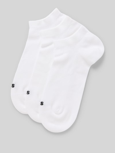 BOSS Sneakersocken im 4er-Pack mit Logo-Stitching Weiss 1