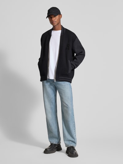 Armedangels Regular Fit Strickjacke mit Wollanteil Modell 'KEDAAWYAN' Black 1