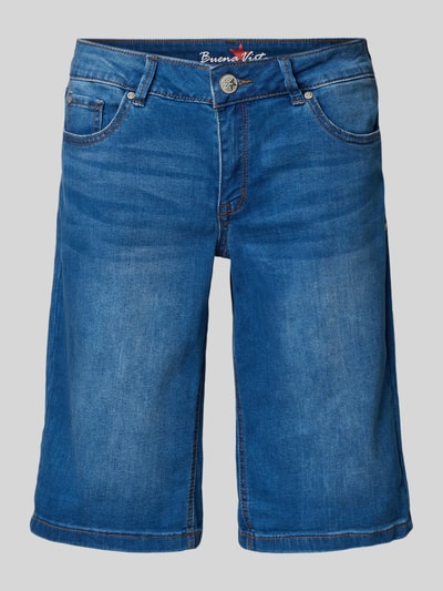 Buena Vista Jeansshorts im Used-Look Dunkelblau 2