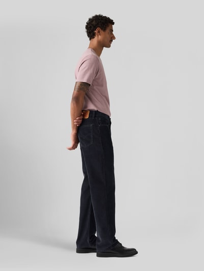 Levi's® Loose Straight Fit Cordhose aus reiner Baumwolle Modell '565™' Black 3