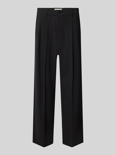DRYKORN Stoffhose mit Bügelfalte Modell 'LEEK' Black 1