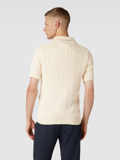Polo Ralph Lauren Poloshirt mit kurzer Knopfleiste Offwhite 5