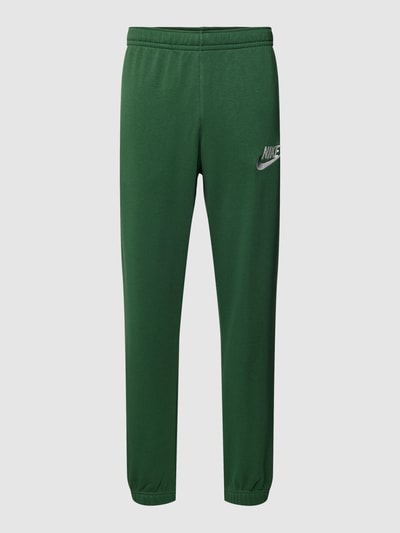 Nike Sweatpants met labelstitching Olijfgroen - 2