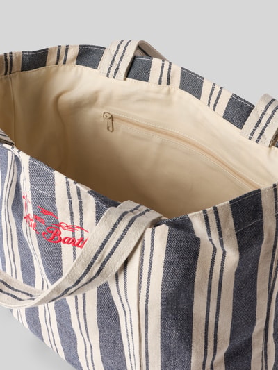 MC2 Saint Barth Beach Bag mit Logo-Stitching Marine 5