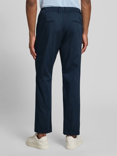 DRYKORN Straight Fit Stoffhose mit Eingrifftaschen Modell 'Ajend' Marine 5