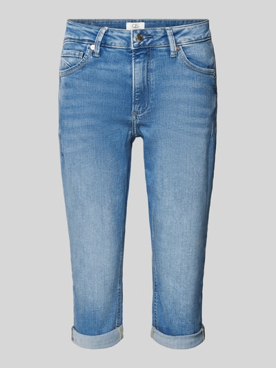 QS Slim fit capri-jeans in 5-pocketmodel Jeansblauw - 2