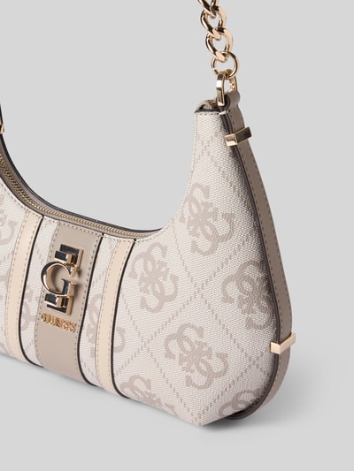 Guess Torebka z detalem z logo model ‘ERENIA’ Kamienny 3