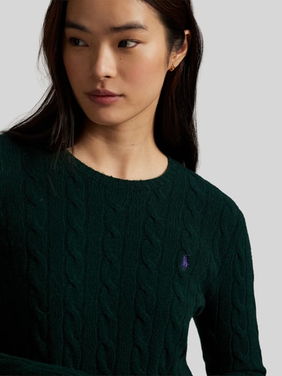 Polo Ralph Lauren Regular Fit Pullover mit Logo-Stitching Gruen 4