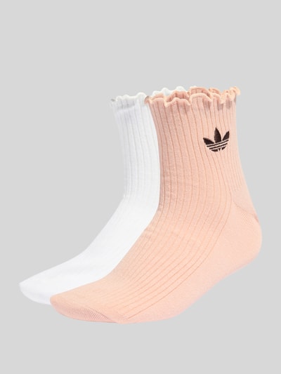 adidas Originals Socken aus Baumwoll-Mix im 2-er-Pack Hellrosa 1