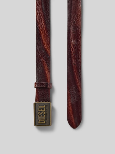 Diesel Gürtel mit Label-Detail Mittelbraun 4