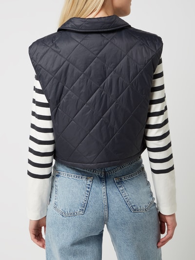 Marc O'Polo Steppweste mit Umlegekragen   Marineblau 5