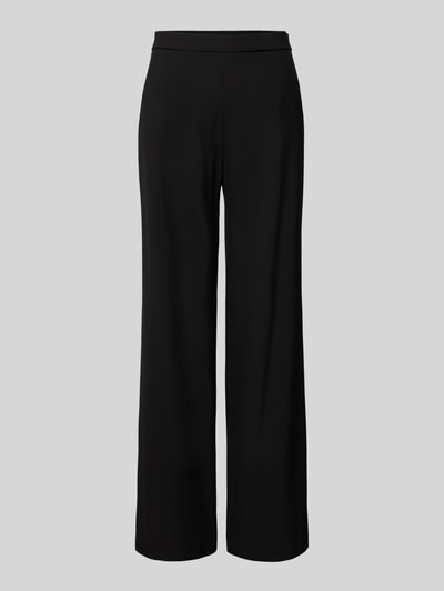 Raffaello Rossi Wide Leg Stoffhose mit Strukturmuster Modell 'PALINA' Black 2