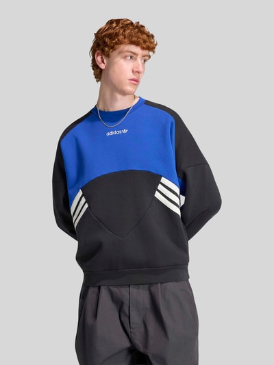 adidas Originals Relaxed Fit Sweatshirt aus Baumwoll-Mix  Royal 3