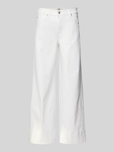 MAC Wide Leg Jeans im 5-Pocket-Design Modell 'Nevada' Offwhite 2