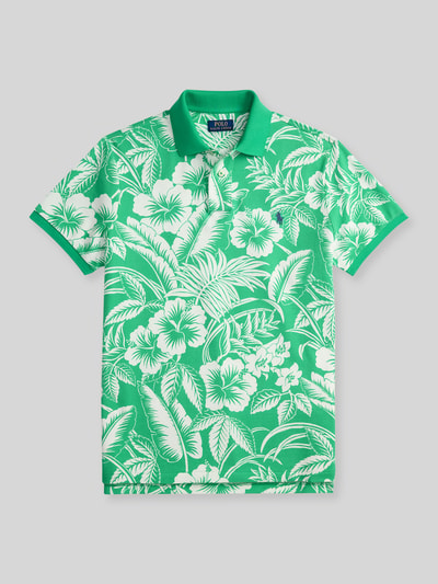 Polo Ralph Lauren Regular Fit Poloshirt aus reiner Baumwolle Gruen 2
