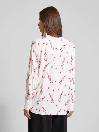 Herzensangelegenheit Blouse met tuniekkraag Roze - 5