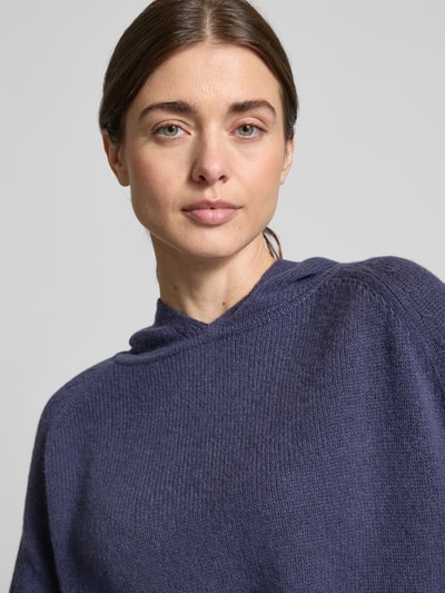 Luisa Cerano Hoodie in Strick-Optik Jeansblau 3