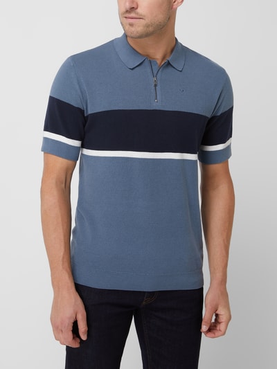 Tom Tailor Poloshirt aus Baumwolle  Blau 4