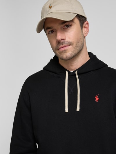 Polo Ralph Lauren Hoodie met logostitching Zwart - 3