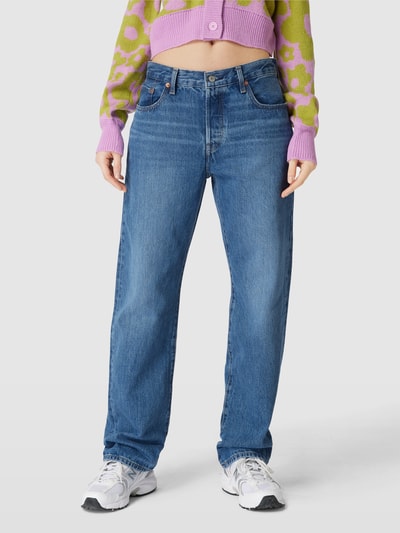 Levi's® Jeans in 5-pocketmodel, model 'INDI' Jeansblauw - 4