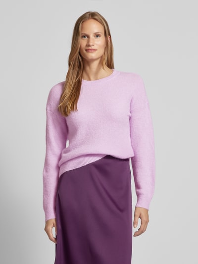 MSCH Copenhagen Gebreide pullover met ronde hals, model 'Festina Hope' Lila - 4