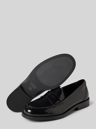 Newd Tamaris Loafers met blokhak Zwart - 4