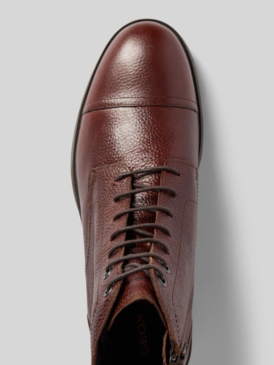 Geox Veterboots met treklus, model 'HENREYS' Lichtbruin - 3