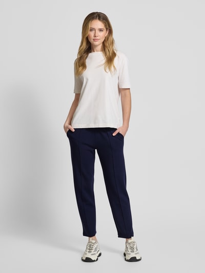 Christian Berg Woman Sweatpants mit Bundfalten Dunkelblau 1