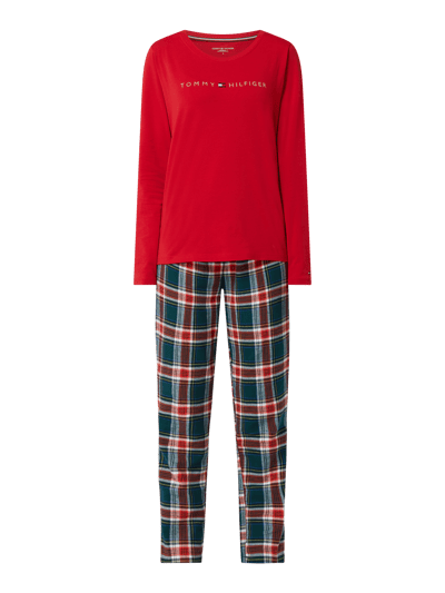 TOMMY HILFIGER Pyjama mit Stretch-Anteil  Rot 2