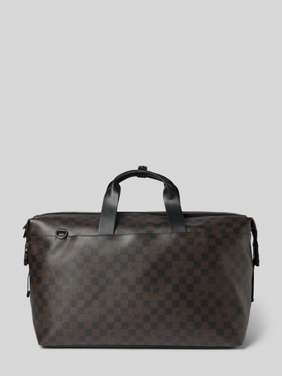 JOOP! Collection Weekendtas met verstelbare schouderband Donkerbruin - 4