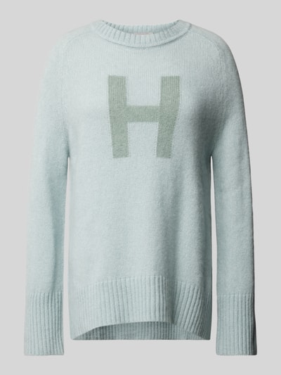 Hemisphere Gebreide pullover met ronde hals Mintgroen - 2