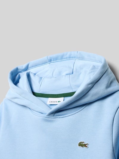 Lacoste Relaxed Fit Hoodie aus Baumwoll-Mix Bleu 2