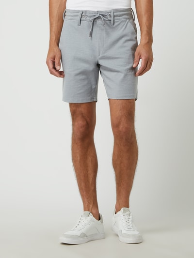 MCNEAL Slim Fit Chino-Shorts mit Stretch-Anteil  Hellgrau 4