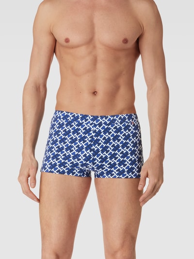 Tommy Hilfiger Trunks met labelprint Donkerblauw - 1