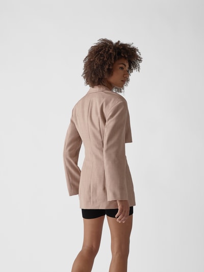 Jacquemus Blazer mit Cut Out Beige 5