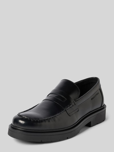 Marc O'Polo Slipper aus Rindsleder Black 1