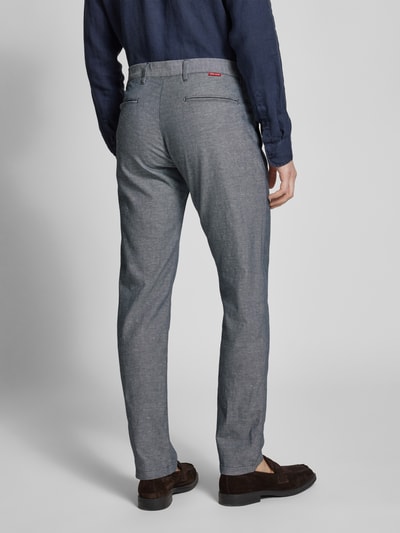 JOOP! Jeans Chinosy o kroju modern fit ze szlufkami na pasek model ‘Matthew’ Granatowy 5