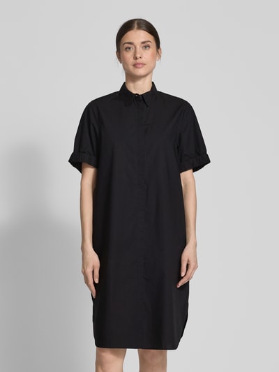 s.Oliver RED LABEL Relaxed Fit Kleid aus reiner Baumwolle BLACK 4