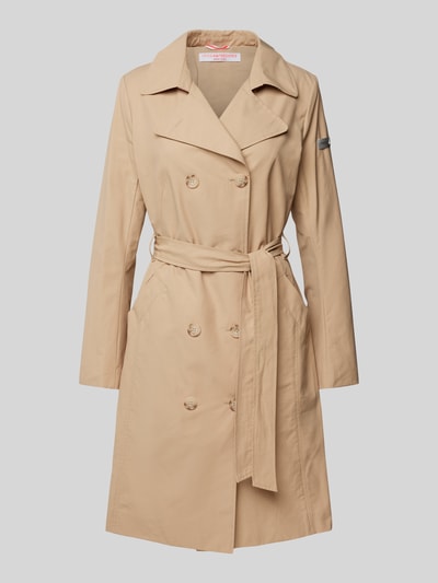 Frieda & Freddies Trenchcoat mit Bindegürtel Modell 'HILLARY NEO' Beige 1